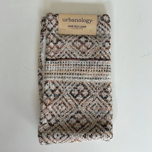 NWT Urbanology Fair Island Loop Scarf - Picture 1 of 8